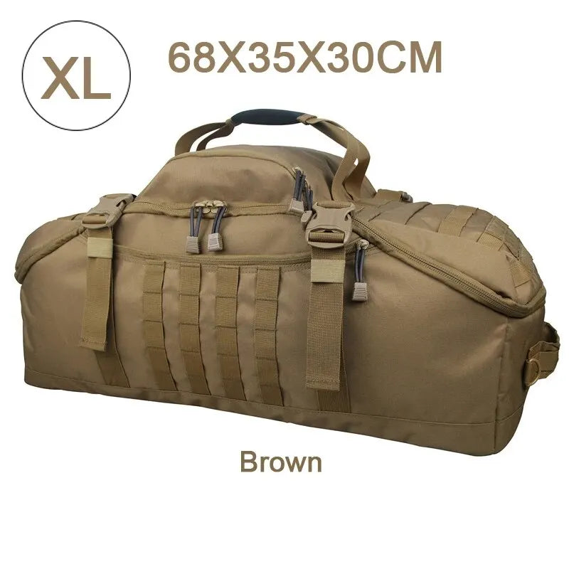 LQARMY 80L Tactical Camping Backpack for Adventurers