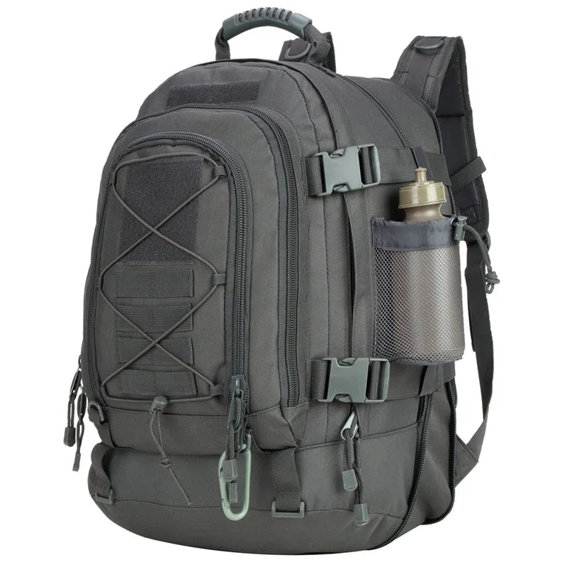 LQARMY 60L Tactical Travel Backpack With MOLLE System