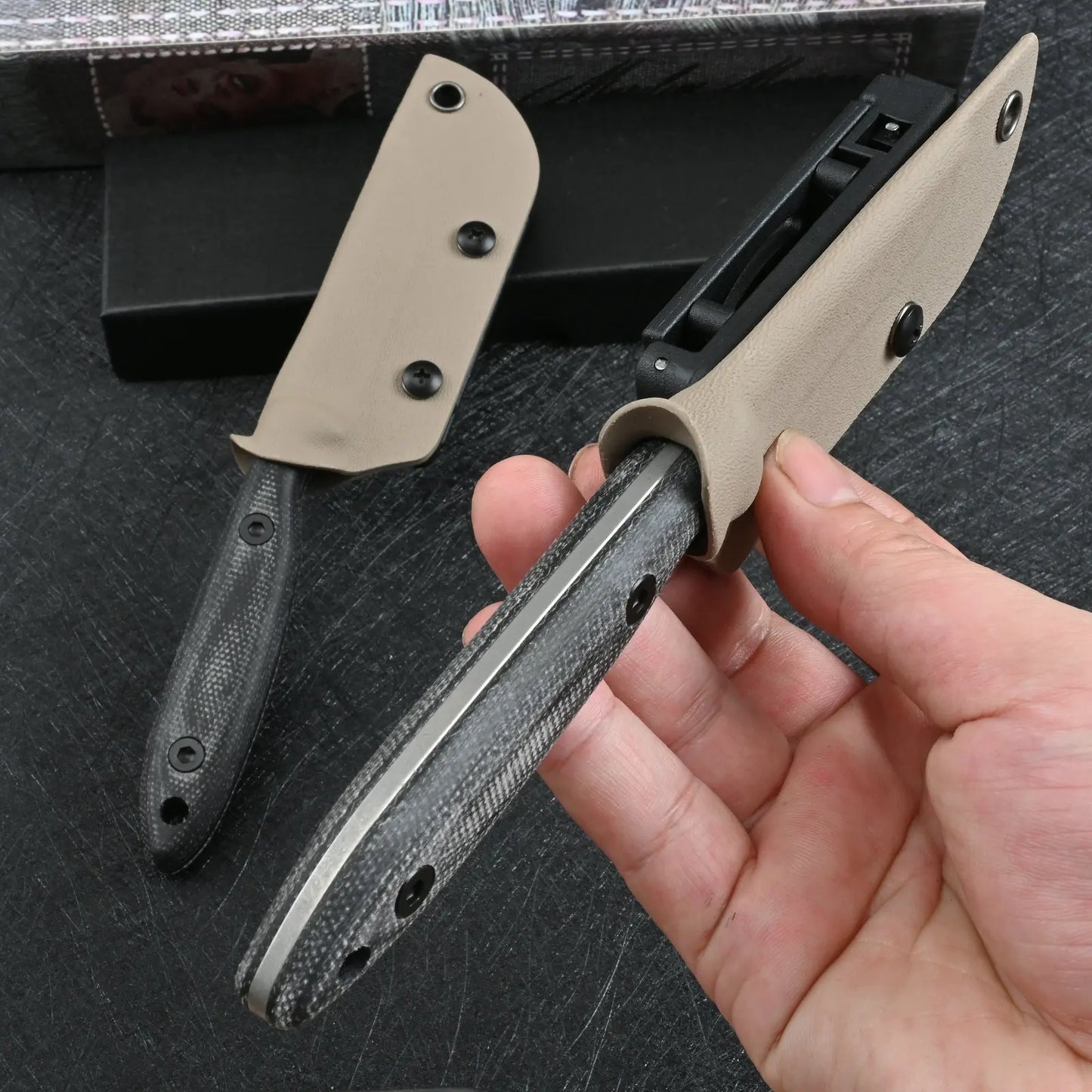 Sdokedc Knives DC53 Steel Tactical Fixed Blade Knife