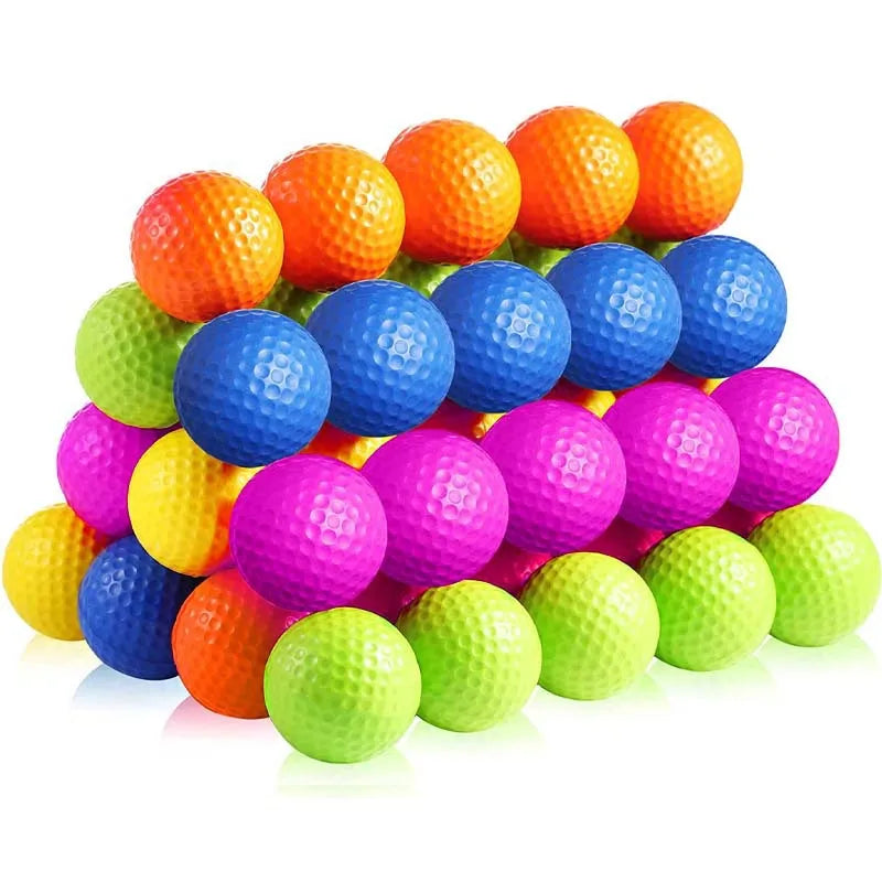 Crestgolf Foam Practice Golf Balls 12 Pack IndoorOutdoor