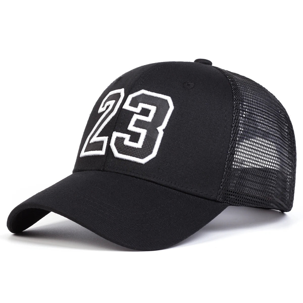 1Piece Unisex Number 23 Baseball Net Hat for Travel