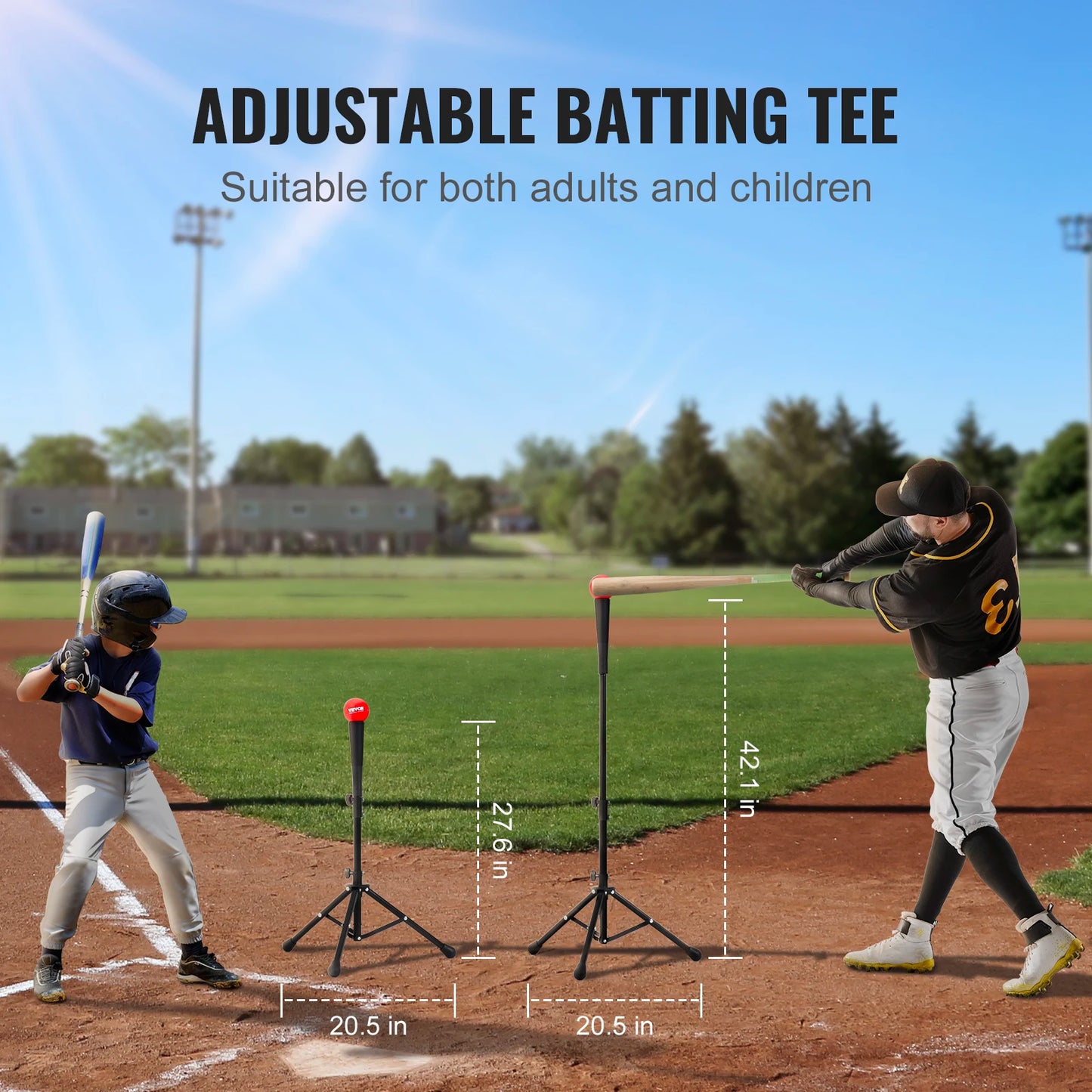 Vevor 5x5ft Baseball Softball Practice Net Bow Frame