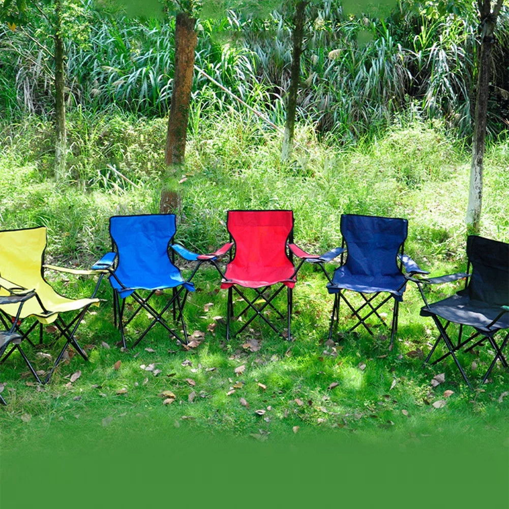 Outdoor Foldable Chair Camping Chair with Bottle Holder