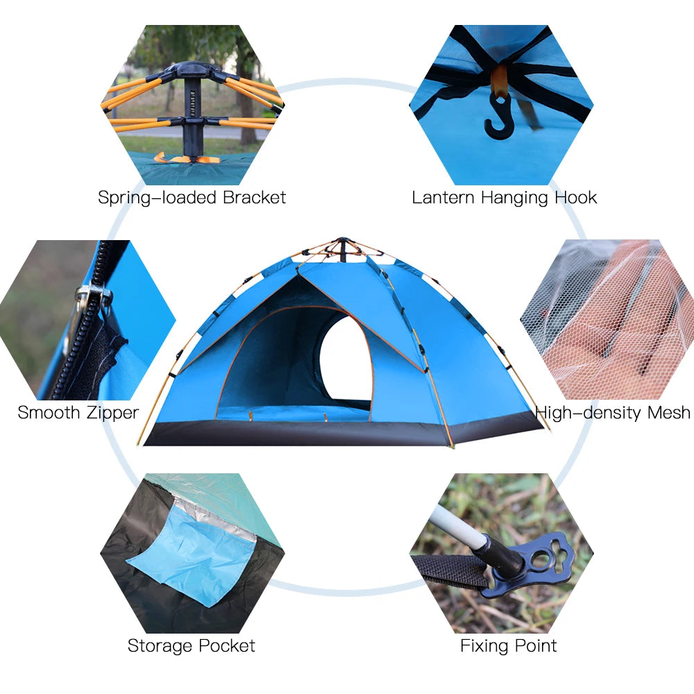 Outdoor Up Tent Water-resistant Portable Instant Camping Tent