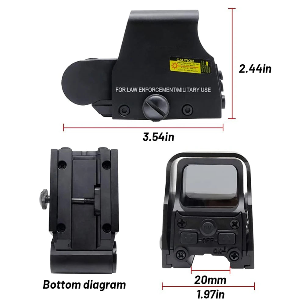 553 Holographic Sight Red Dot Optics for Hunting