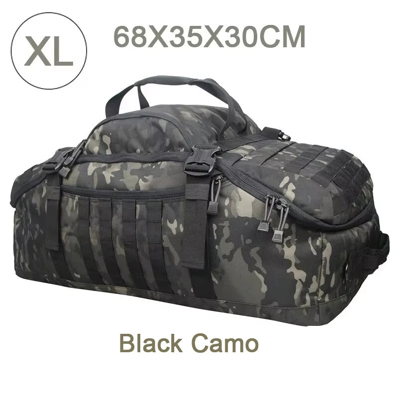 LQARMY 80L Tactical Camping Backpack for Adventurers