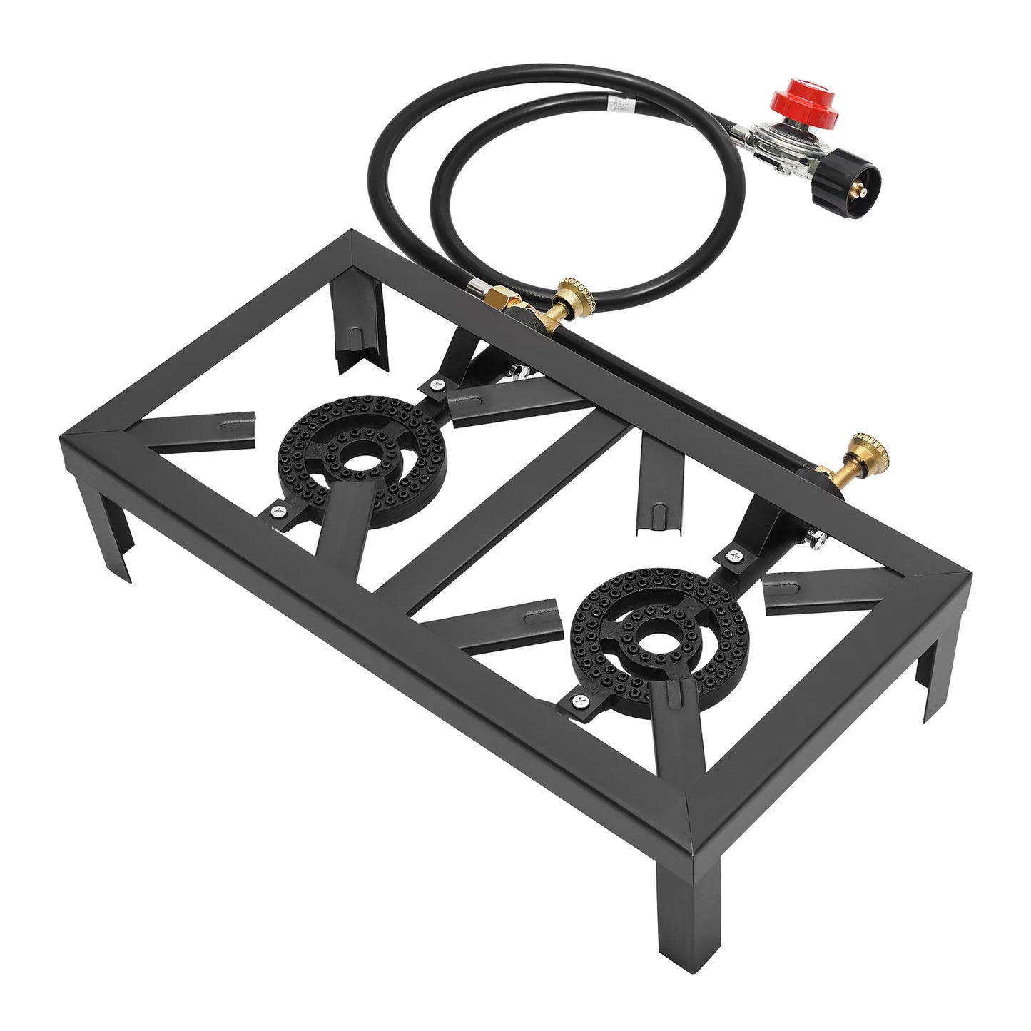 Portable Camping Propane Gas Stove Outdoor Double Burner