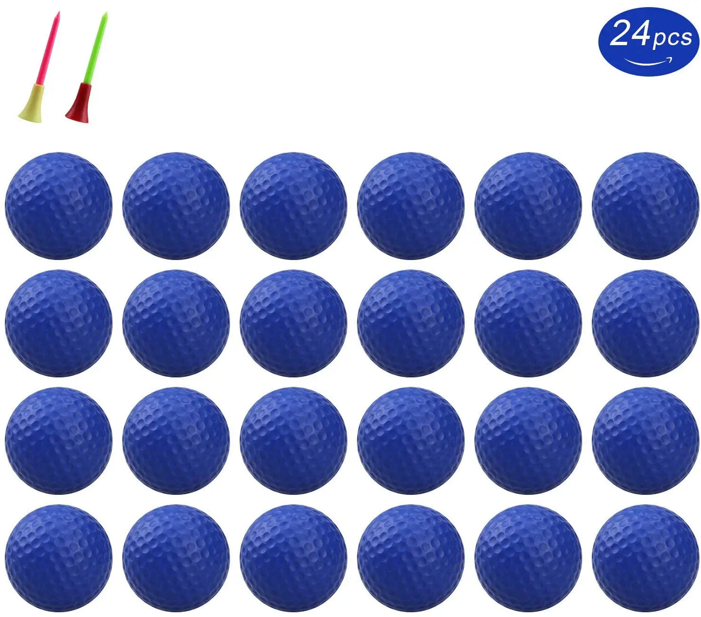 Crestgolf Foam Practice Golf Balls 12 Pack IndoorOutdoor