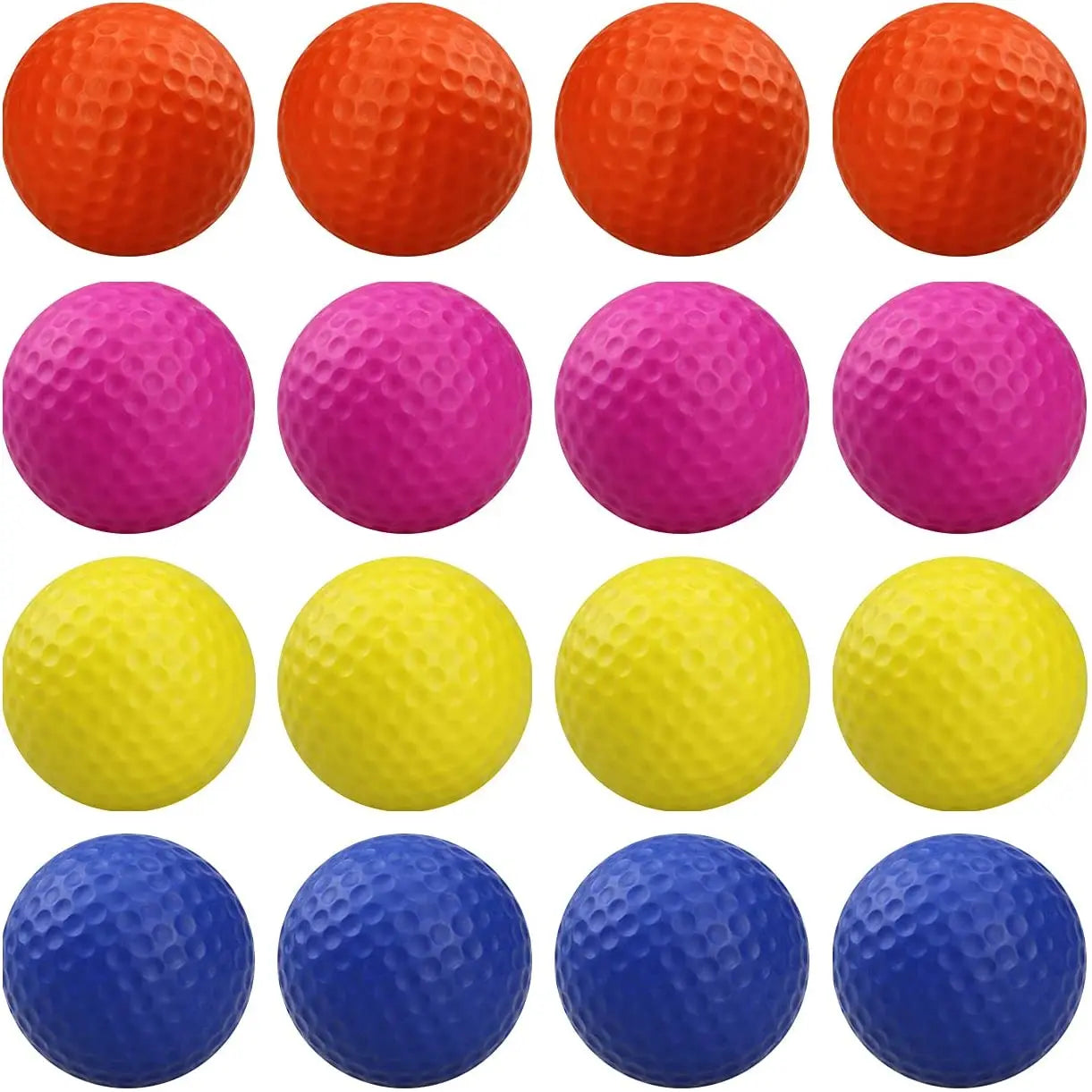 Crestgolf Foam Practice Golf Balls 12 Pack IndoorOutdoor