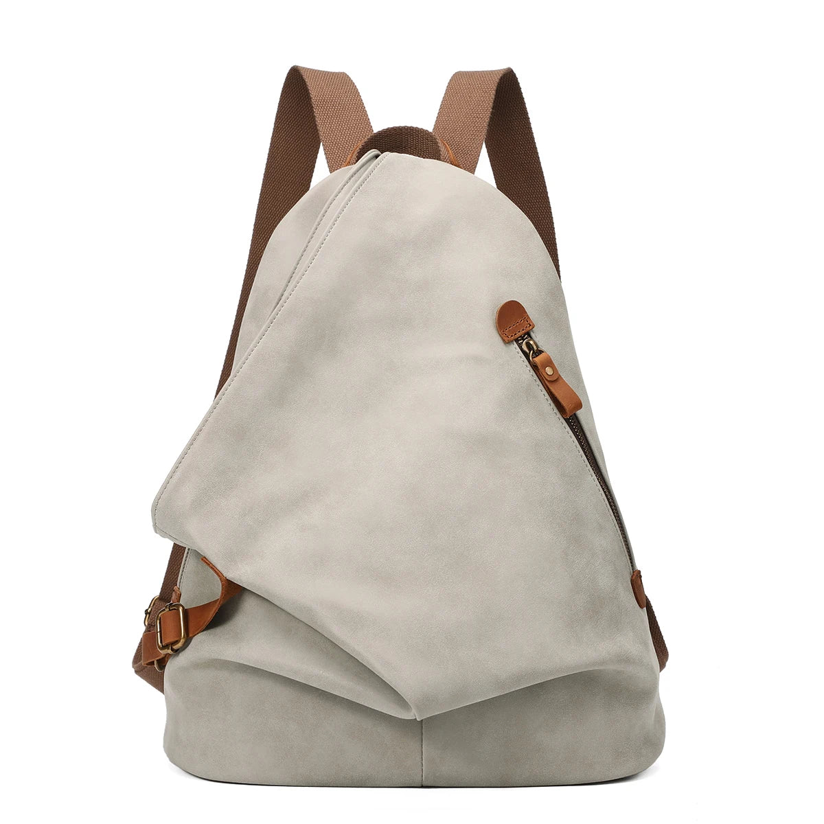KL928 PU Leather Vintage Backpack for Travel and Hiking