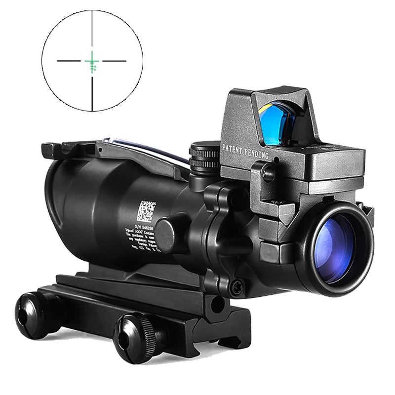 Adjustable Red Dot 4x32 High Precision Tactical Scope
