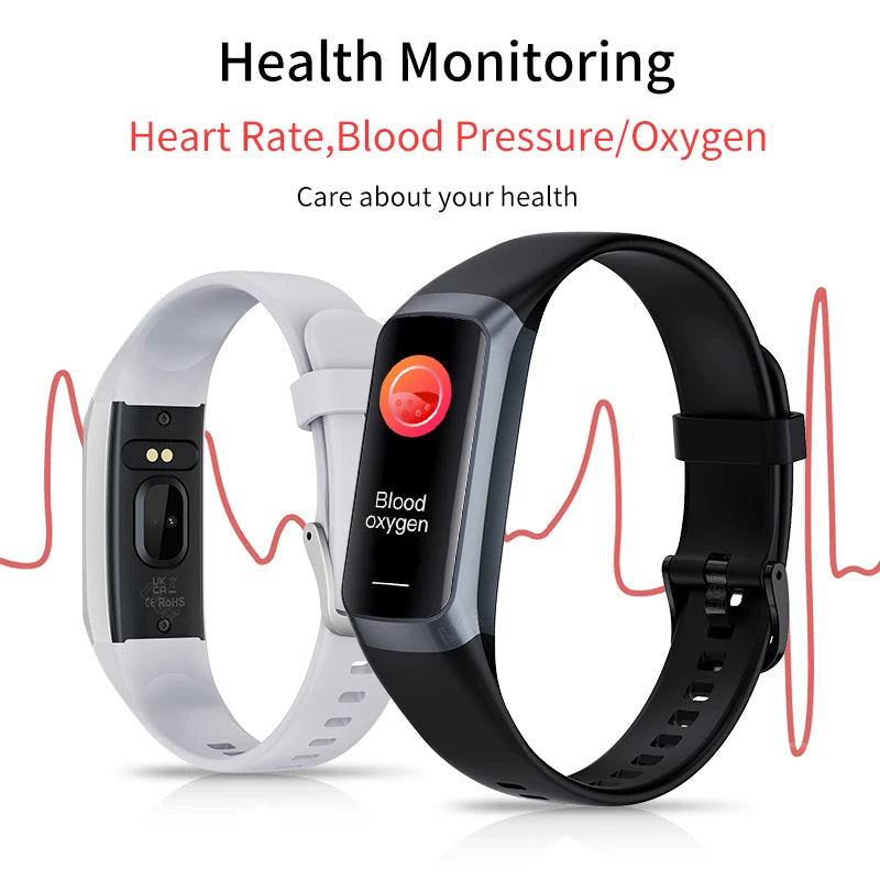 LIGE 1.1 Inch Amoled Smart Watch for Fitness Tracking