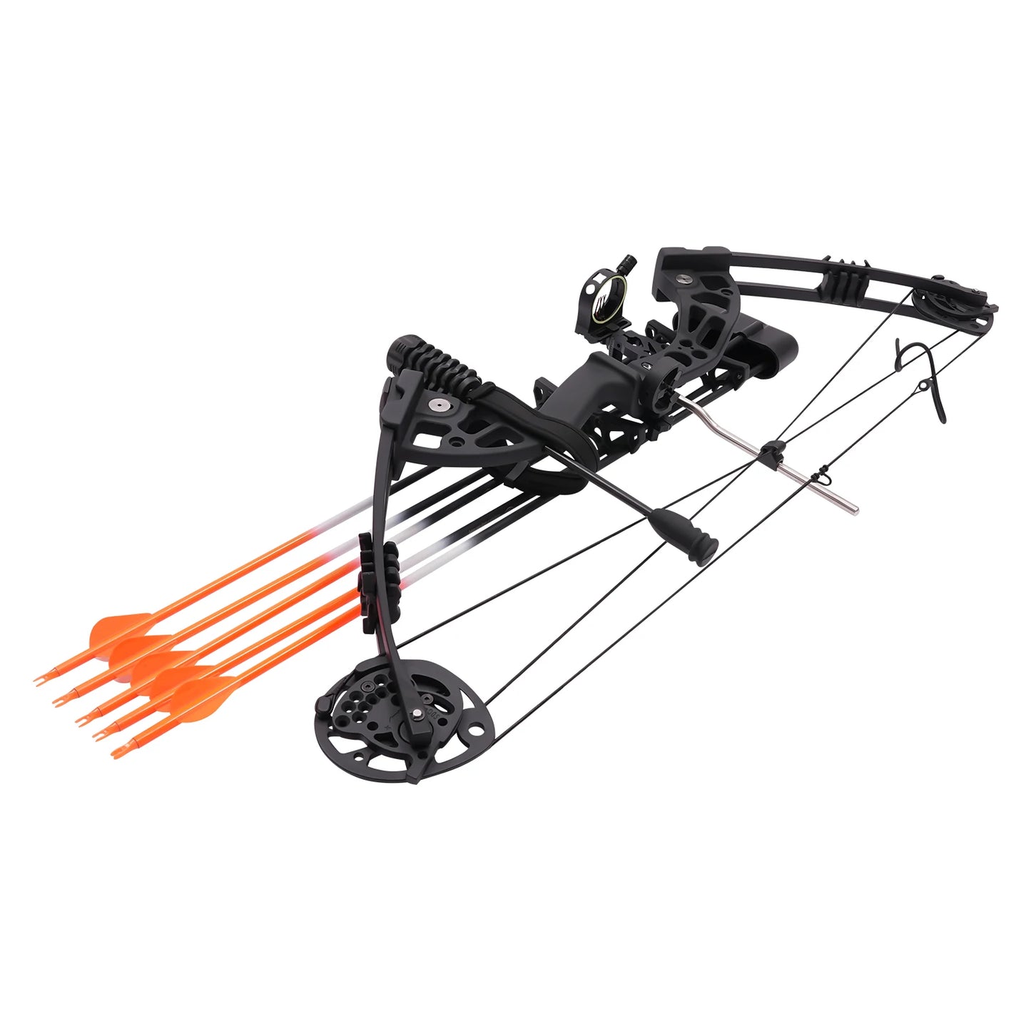 35-70lbs 329fps Adult Compound Bow Kit with 12 Arrows