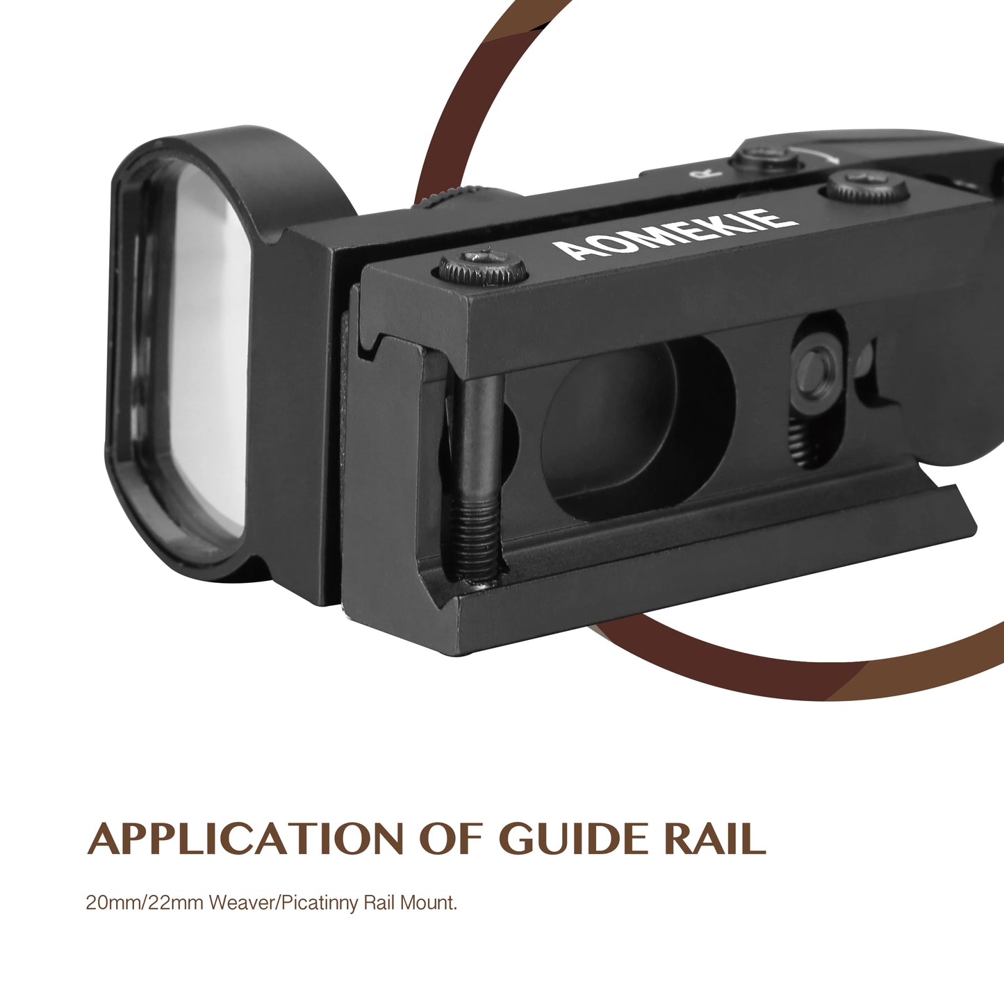 Red Green Dot 4 Reticles Reflex Sight Tactical 20mm Mount Rail