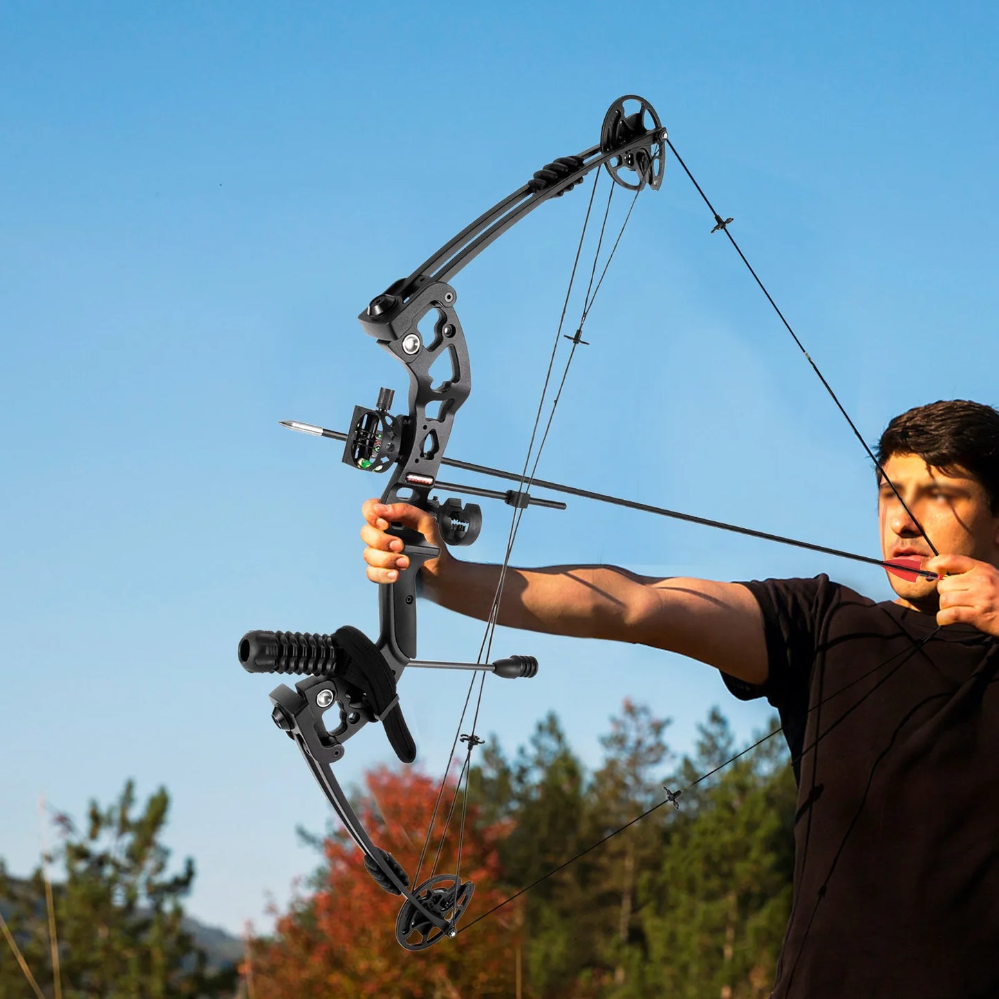 Compound Bow Right Hand Hunting Kit with Accessories