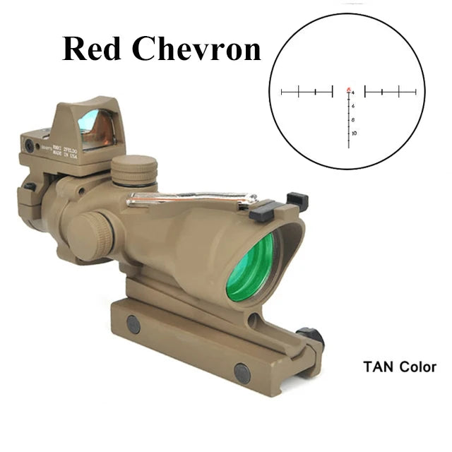 Adjustable Red Dot 4x32 High Precision Tactical Scope