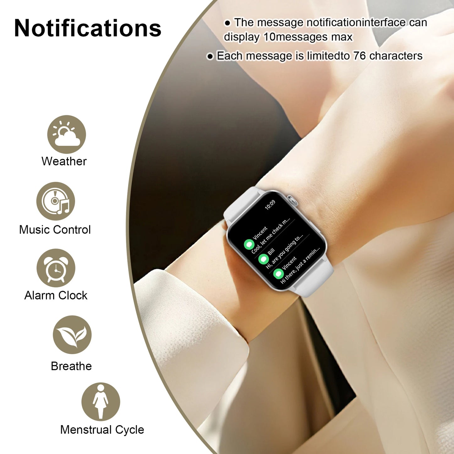 Blackview R30Pro Gray Smartwatch Heart Rate SpO2 Monitor