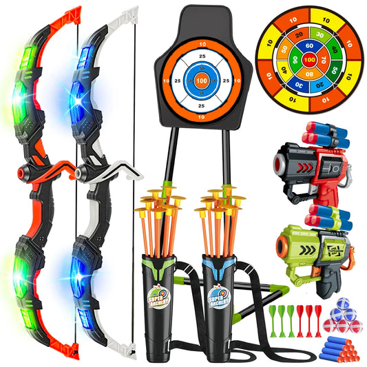 VATOS LED Light Up Bow and Arrow Set
