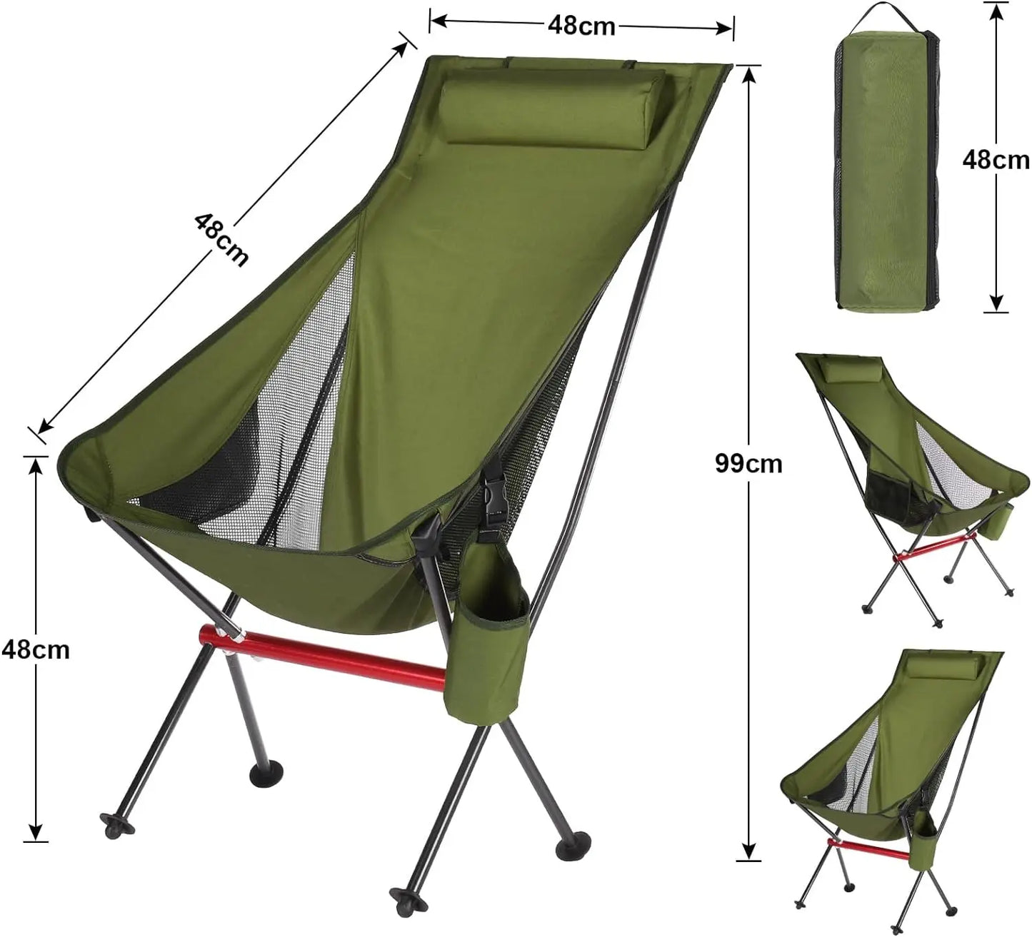 Outdoor Camping Ultralight Folding Chair for All Adventures