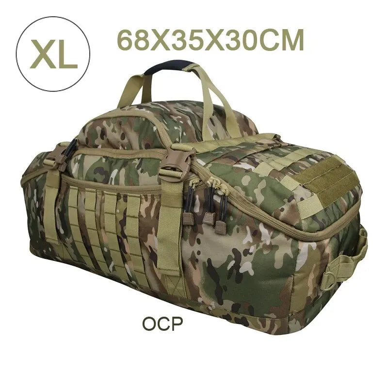 LQARMY 80L Tactical Camping Backpack for Adventurers