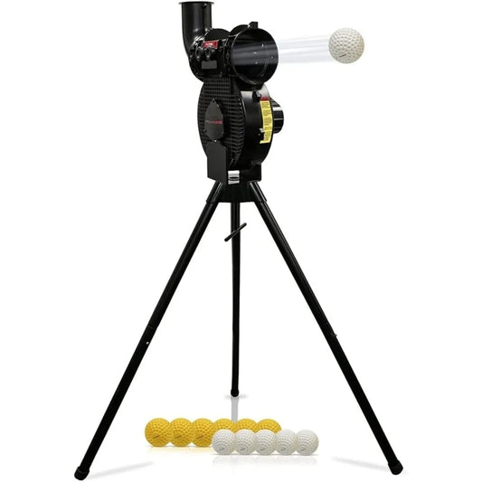 Launch F-lite Softball & Baseball Pitching Machine Bundle