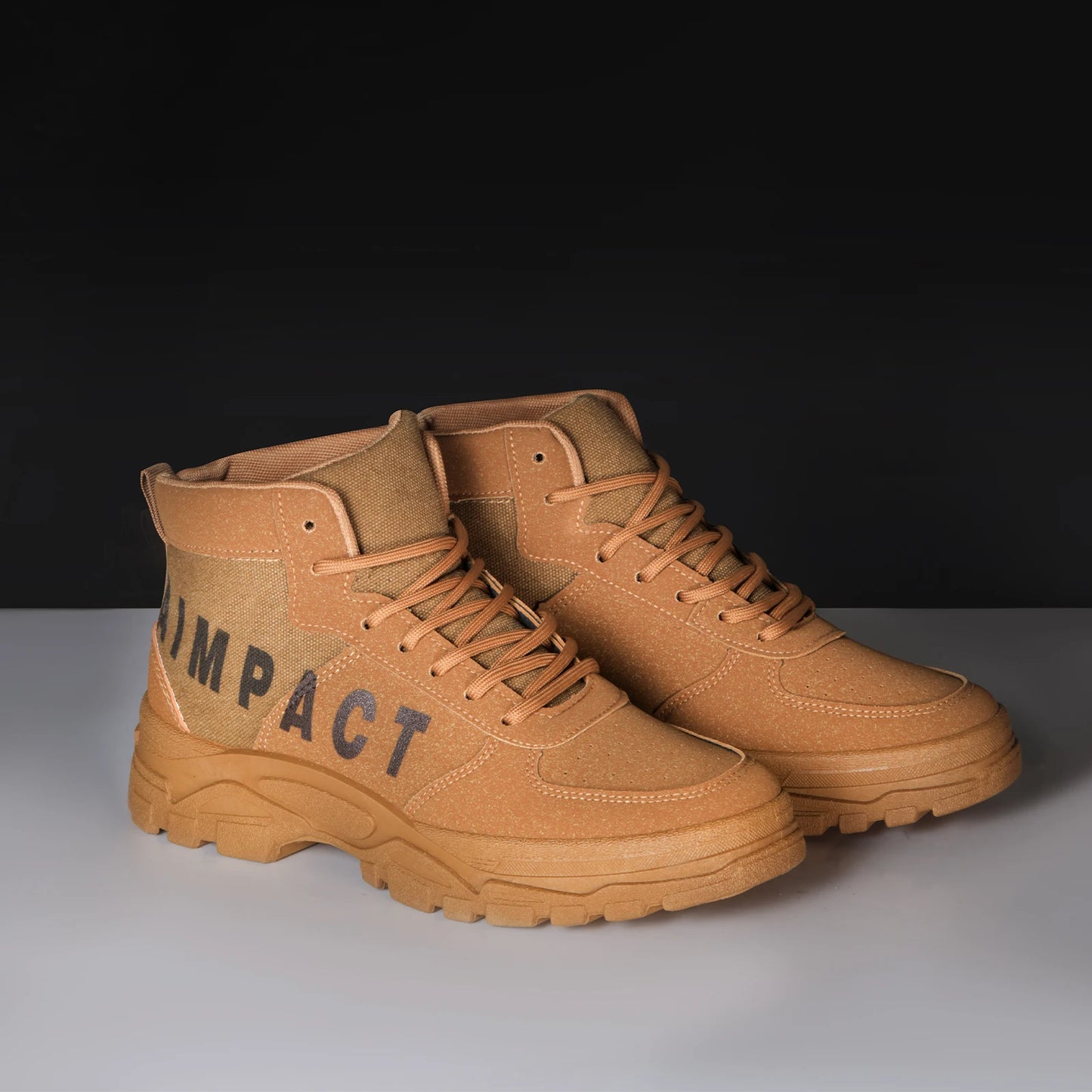 Men's Tactical Hiking Boots Leather/Canvas Outdoor Shoes