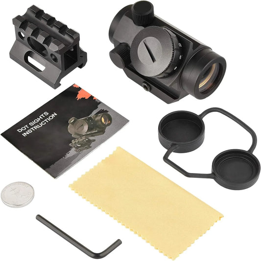 2MOA Red Dot Sight 1x25mm Waterproof Shockproof Scope