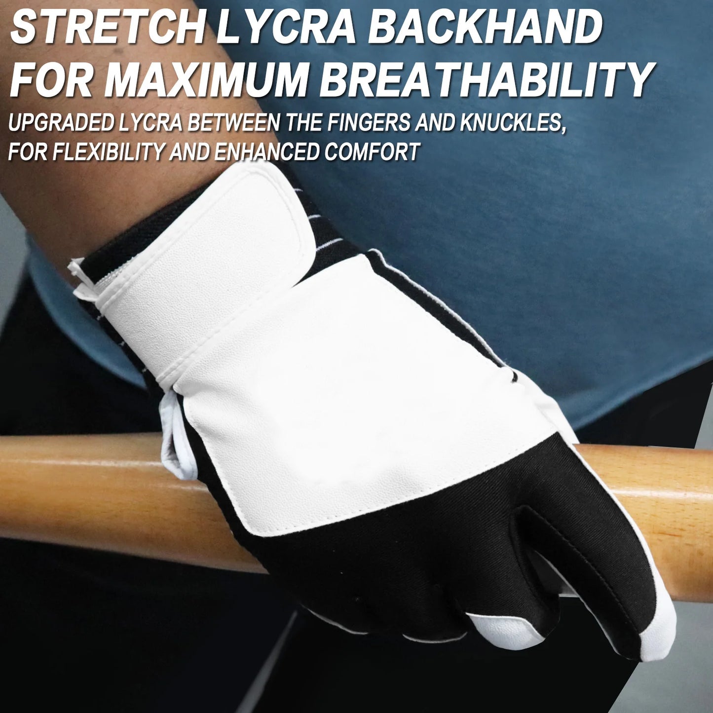 Premium Cabretta Leather Batting Gloves for Men Baseball