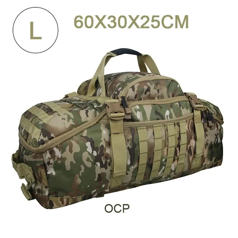 LQARMY 80L Tactical Camping Backpack for Adventurers