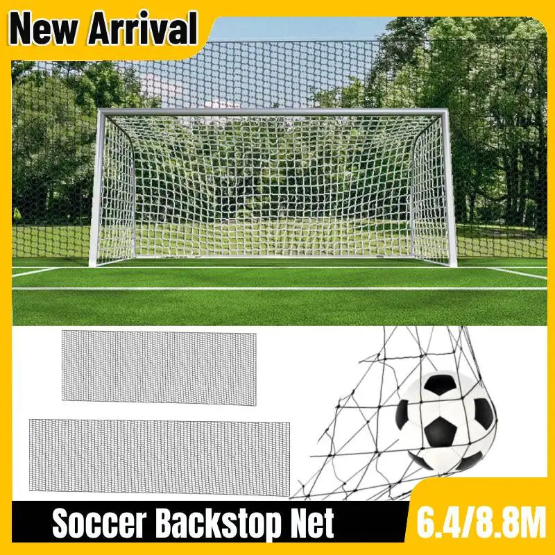 6 To 8M Folding Soccer Goal Net For Outdoor Training