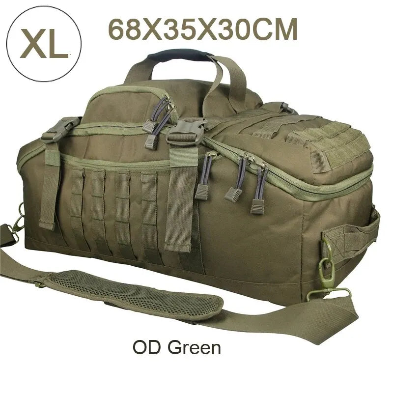 LQARMY 80L Tactical Camping Backpack for Adventurers
