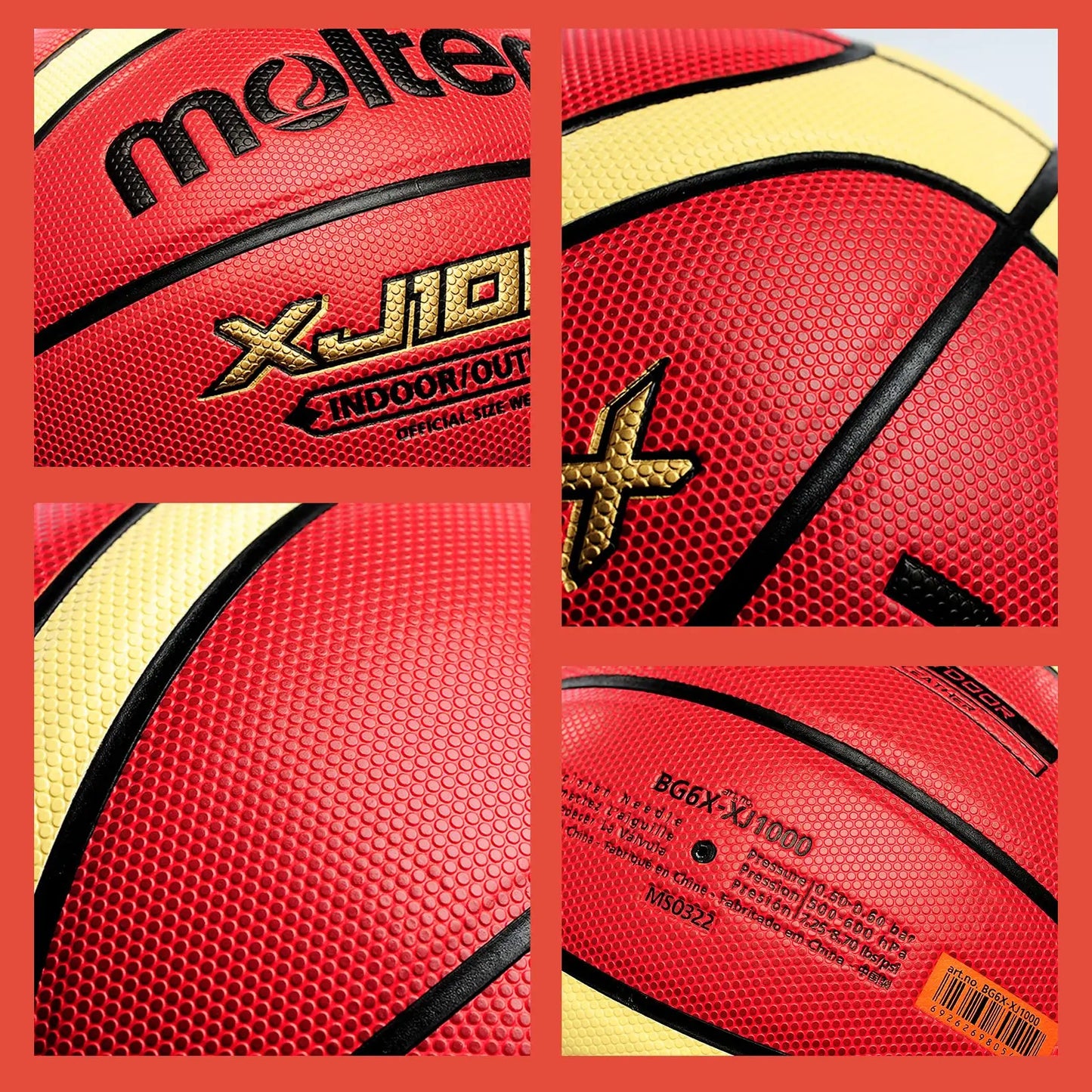 Original Molten Basketball XJ1000 Size 6 7