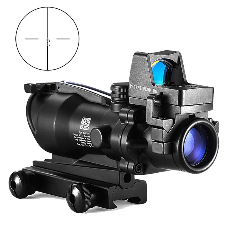 Adjustable Red Dot 4x32 High Precision Tactical Scope