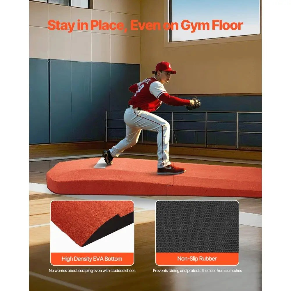 127 Inch Portable Pitching Mound Baseball Softball Training Aid