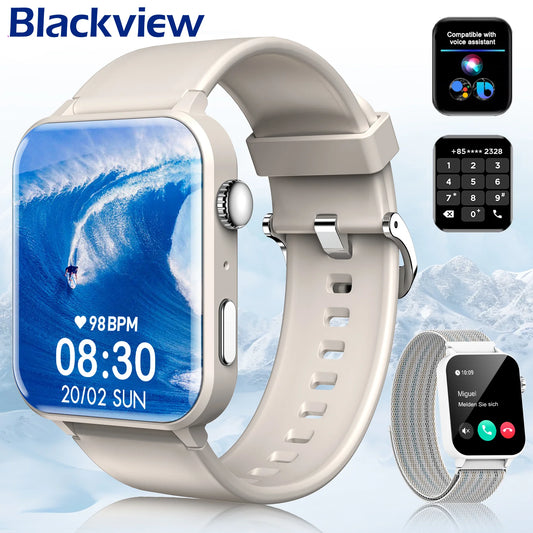 Blackview R30Pro Gray Smartwatch Heart Rate SpO2 Monitor