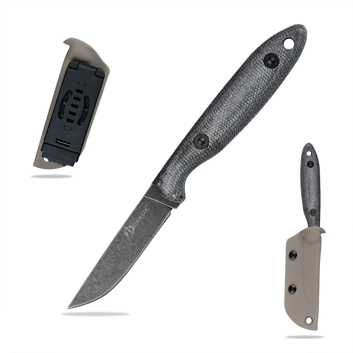 Sdokedc Knives DC53 Steel Tactical Fixed Blade Knife