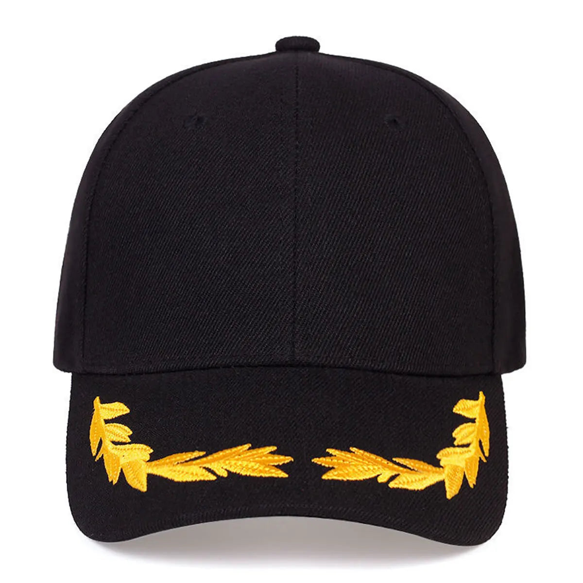 1Piece Unisex Wheat Embroidered Baseball Cap Adjustable Hat