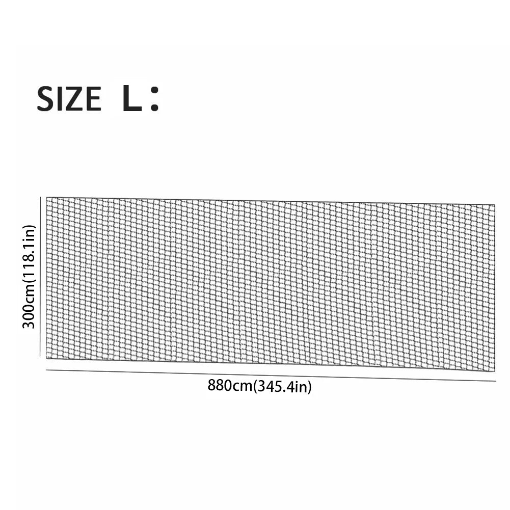 6 To 8M Folding Soccer Goal Net For Outdoor Training