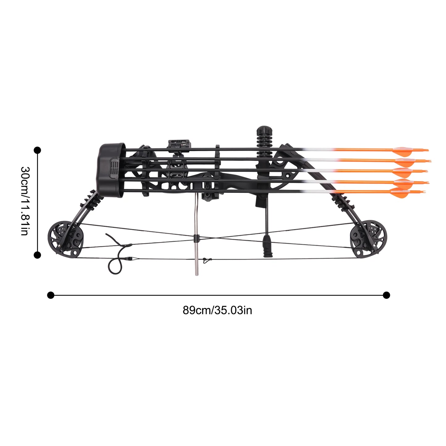 Roller Bow Composite Bow and Arrow Set for Outdoors