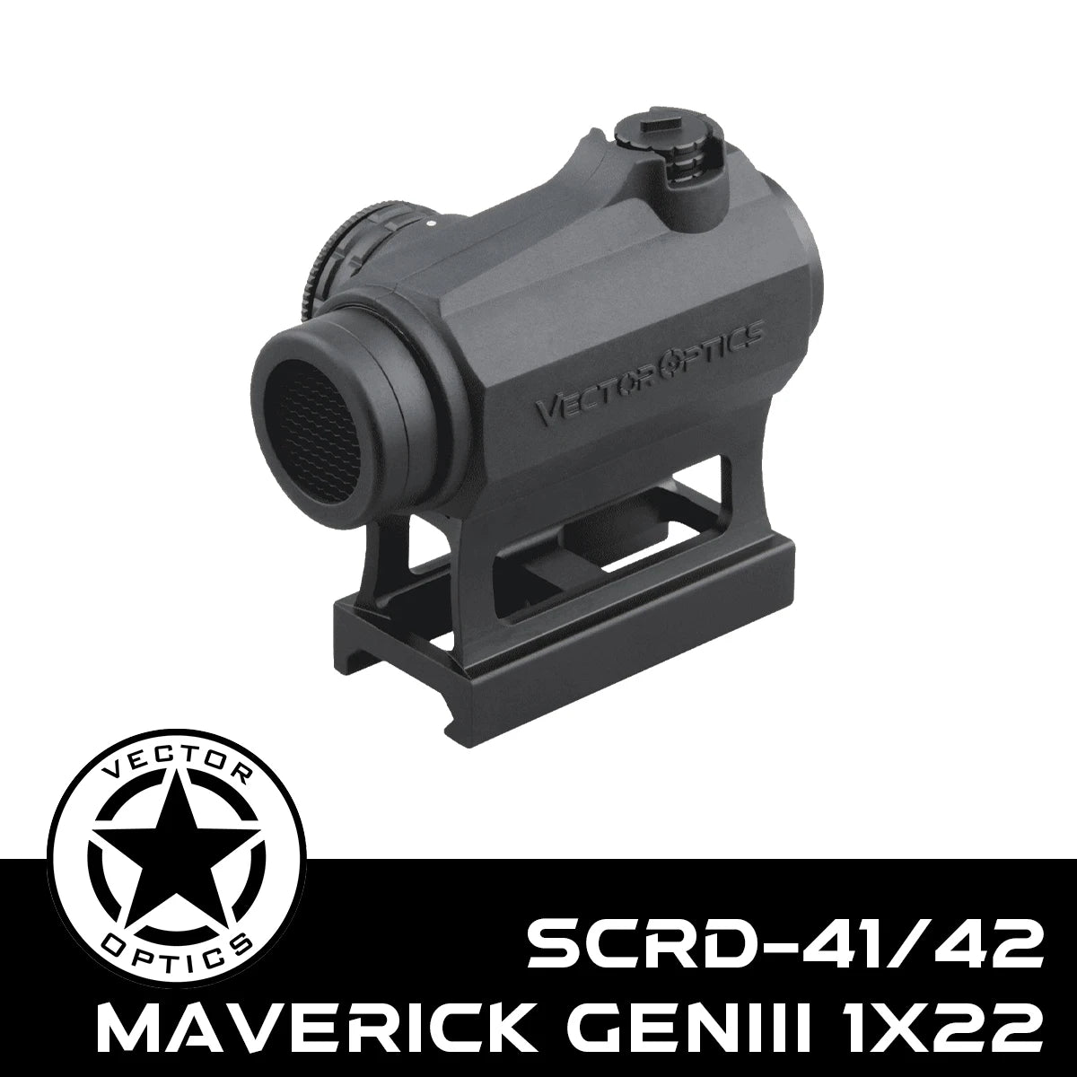 Vector Optics Maverick GenIII 1x22 Red Dot Reflex Scope