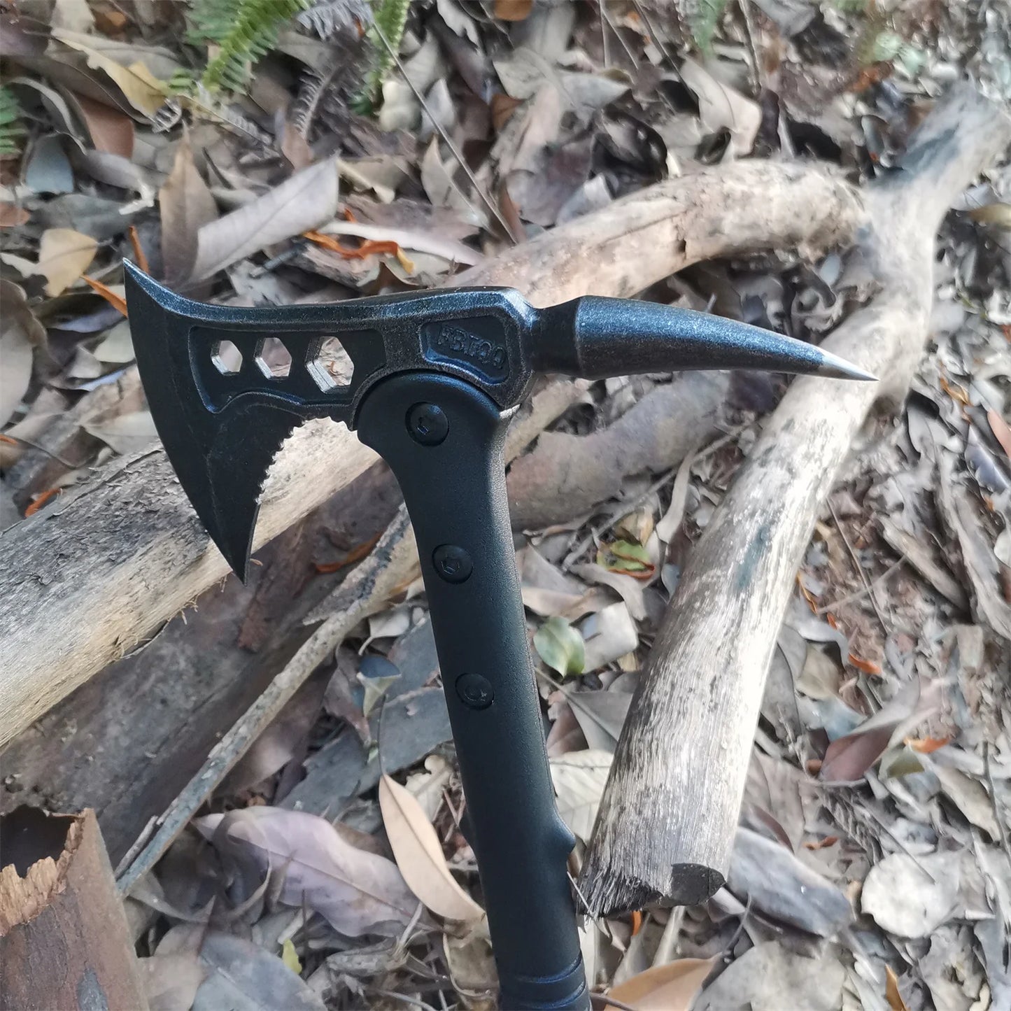 Camping Hatchet Forged Steel Survival Axe With Nylon Sheath