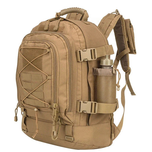 LQARMY 60L Tactical Travel Backpack With MOLLE System