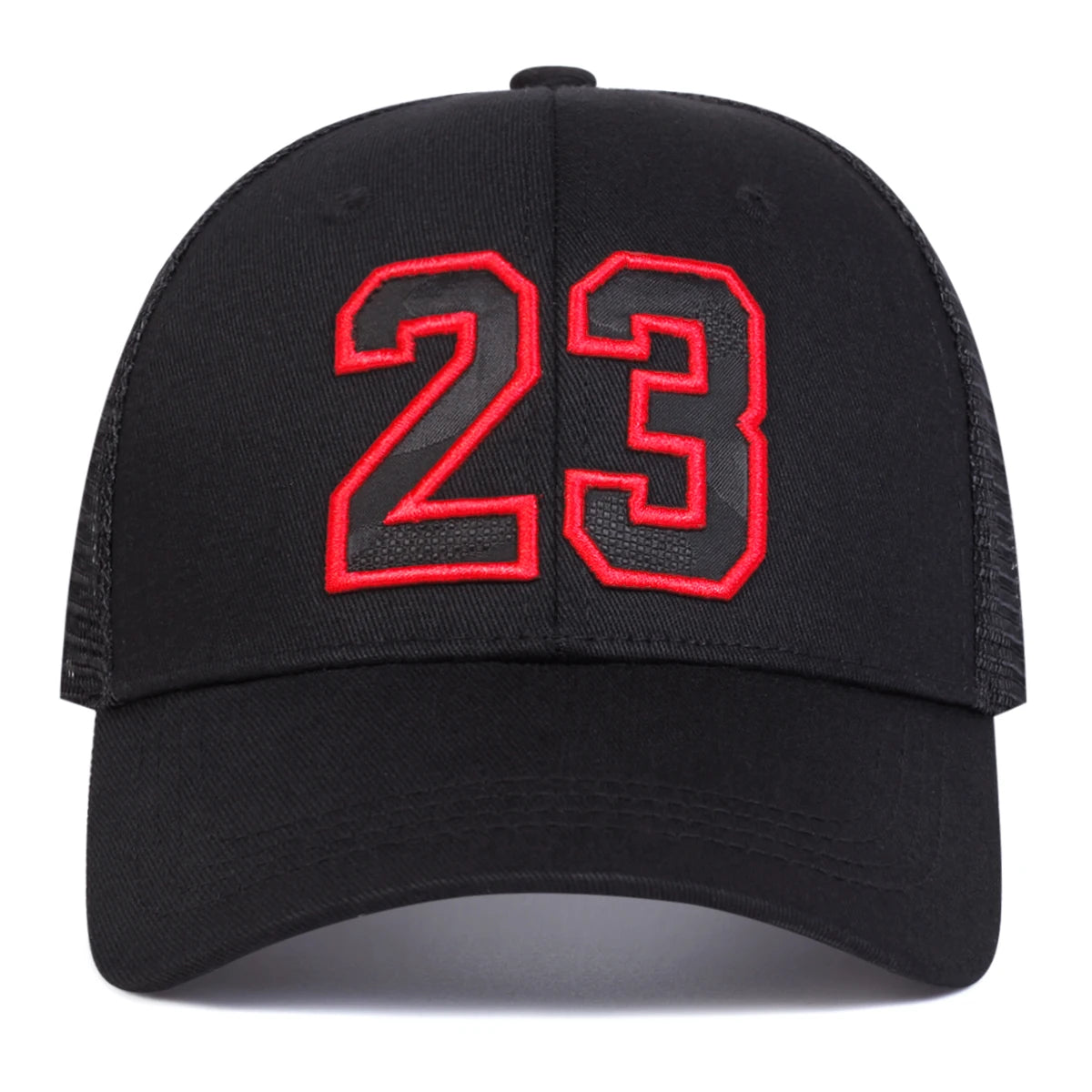 1Piece Unisex Number 23 Baseball Net Hat for Travel