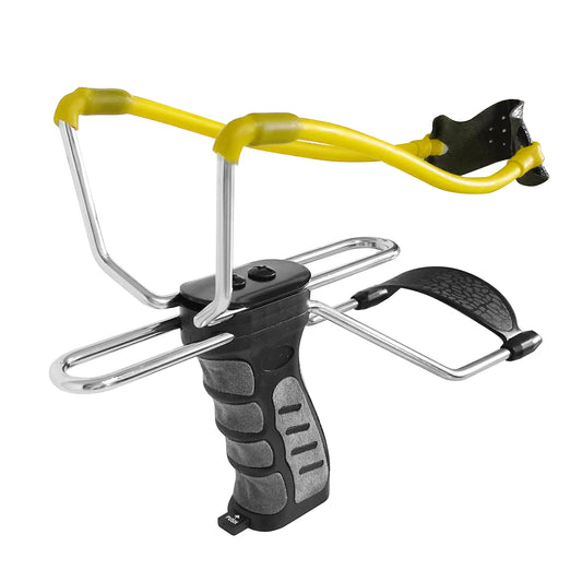Slingshot Folding Rubberized Hunting Sling Shot for Adults