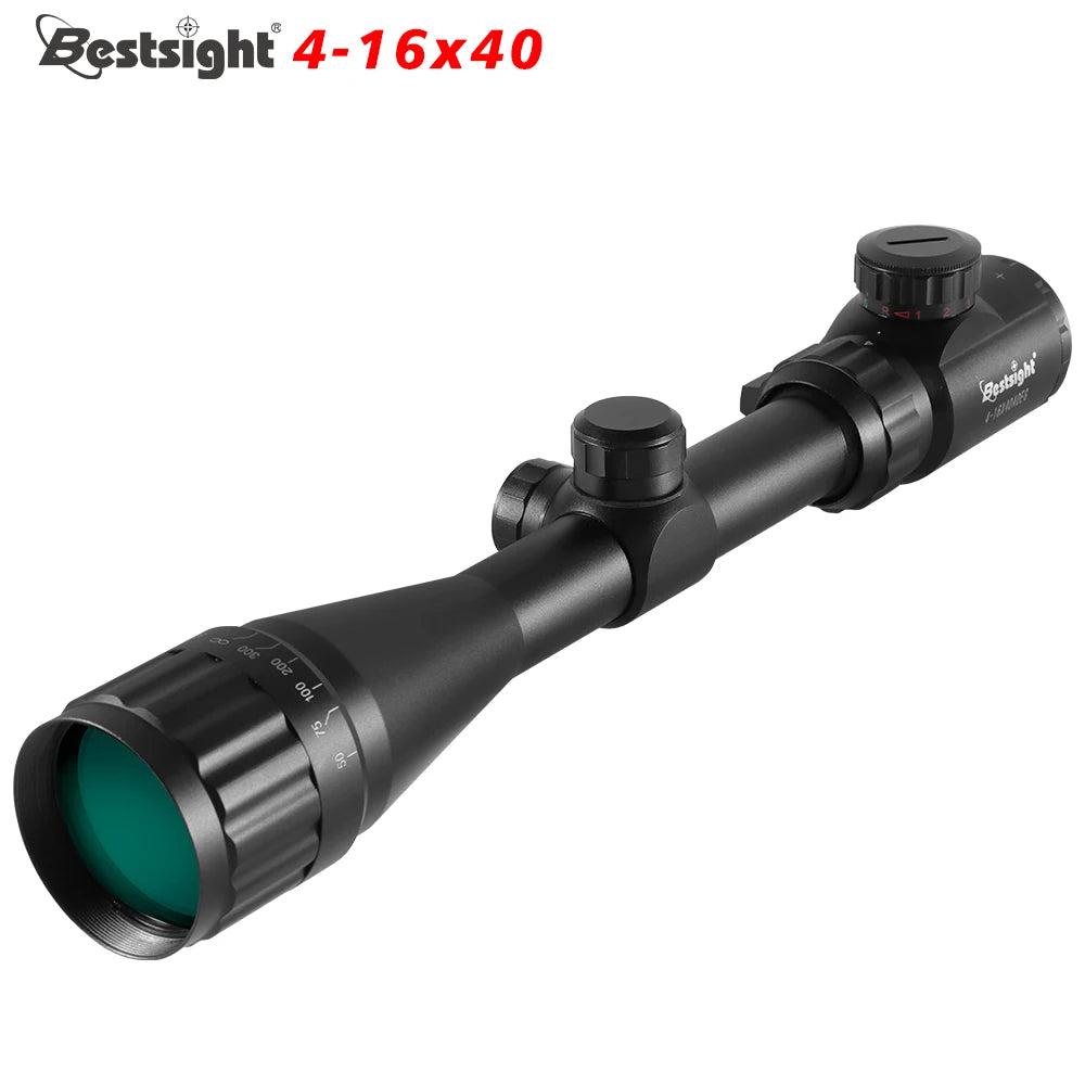 4-16X40 AOE Optics Hunting Riflescope Red Green Dot