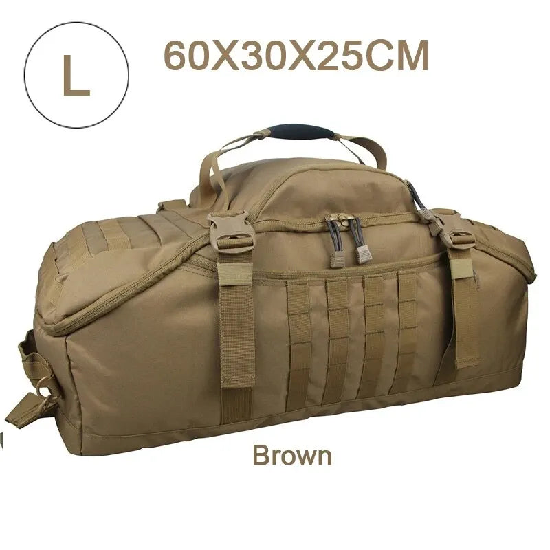 LQARMY 80L Tactical Camping Backpack for Adventurers
