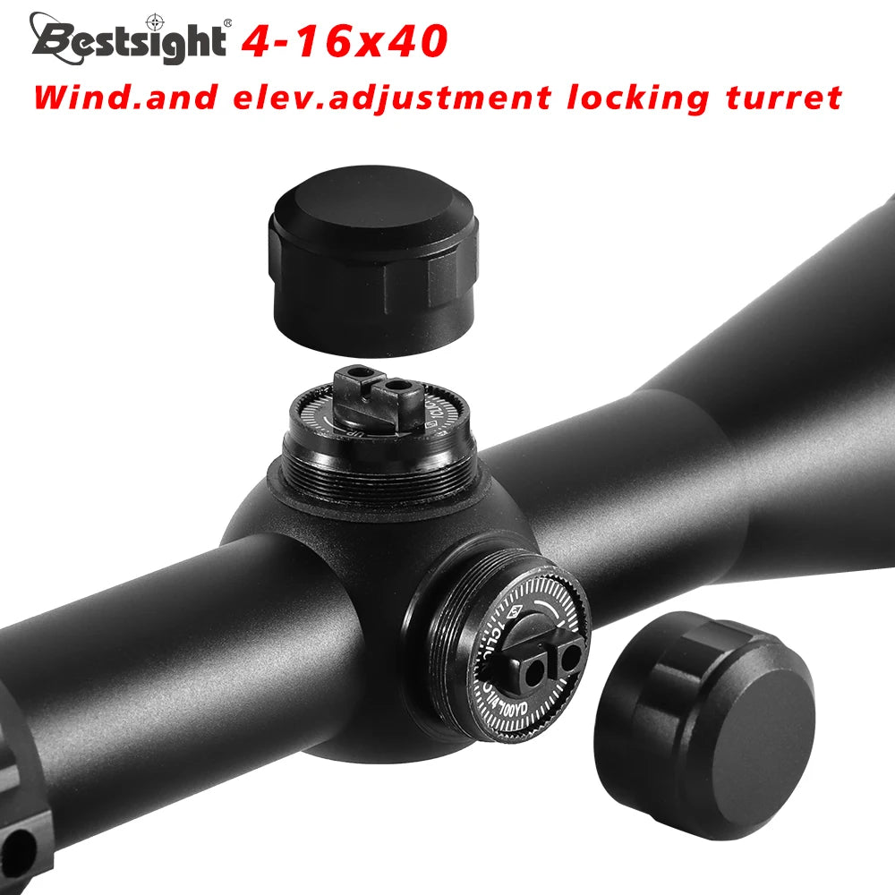 4-16X40 AOE Optics Hunting Riflescope Red Green Dot